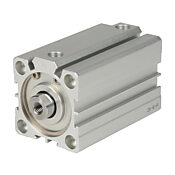 Пневматический цилиндр: компактный экструдированный, диаметр отверстия 40 мм, ход 50 мм (PN# H40M050MD-M)