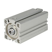 Пневматический цилиндр: компактный экструдированный, диаметр отверстия 40 мм, ход поршня 75 мм (PN# H40M075MD-M)