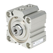 Пневматический цилиндр: компактный экструдированный, диаметр отверстия 50 мм, ход 5 мм (PN# H50M005MD-M)