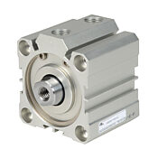 Пневматический цилиндр: компактный экструдированный, диаметр отверстия 50 мм, ход 15 мм (номер детали H50M015MD-M)