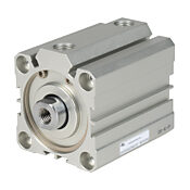 Пневматический цилиндр: компактный экструдированный, диаметр отверстия 50 мм, ход 40 мм (PN# H50M040MD-M)