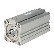 Пневматический цилиндр: компактный экструдированный, диаметр отверстия 50 мм, ход 100 мм (PN# H50M100MD-M)