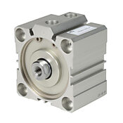 Пневматический цилиндр: компактный экструдированный, диаметр отверстия 63 мм, ход 10 мм (номер по каталогу H63M010MD-M)