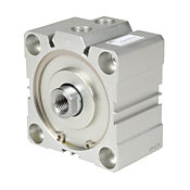 Пневматический цилиндр: компактный экструдированный, диаметр отверстия 80 мм, ход 5 мм (PN# H80M005MD-M)