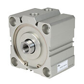 Пневматический цилиндр: компактный экструдированный, диаметр отверстия 80 мм, ход 15 мм (PN# H80M015MD-M)