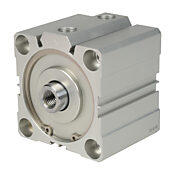 Пневматический цилиндр: компактный экструдированный, диаметр отверстия 80 мм, ход поршня 30 мм (PN# H80M030MD-M)