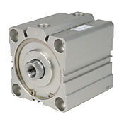 Пневматический цилиндр: компактный экструдированный, диаметр отверстия 80 мм, ход 50 мм (PN# H80M050MD-M)