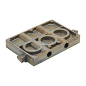 Заглушка NITRA: для коллекторов размера 2 по ISO 5599/1 (PN# HM-2B)