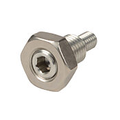 Переходник с наружной резьбой цилиндра: нержавеющая сталь, резьба M10 X 1,25, для цилиндров 25 мм серии H (PN# HMA-25M)
