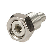 Переходник с наружной резьбой цилиндра: нержавеющая сталь, резьба M14 x 1,5, для цилиндров 32 мм серии H (PN# HMA-32M)