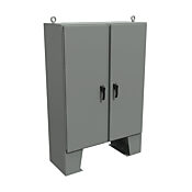 Корпус: 60 x 48 x 18 дюймов, напольное крепление, углеродистая сталь (PN# HN4FM604818)