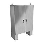 Корпус: 60 x 48 x 18 дюймов, напольное крепление, нержавеющая сталь 316 (PN# HN4FM604818S16)