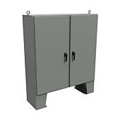 Корпус: 60 x 60 x 18 дюймов, напольное крепление, углеродистая сталь (PN# HN4FM606018)