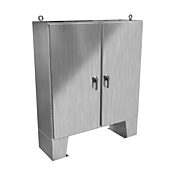 Корпус: 60 x 60 x 18 дюймов, напольное крепление, нержавеющая сталь 304 (PN# HN4FM606018SS)