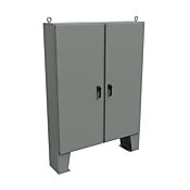 Корпус: 72 x 60 x 12 дюймов, напольное крепление, углеродистая сталь (PN# HN4FM726012)