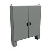 Корпус: 72 x 72 x 12 дюймов, напольное крепление, углеродистая сталь (PN# HN4FM727212)