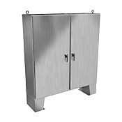 Корпус: 72 x 72 x 18 дюймов, напольное крепление, нержавеющая сталь 316 (PN# HN4FM727218S16)