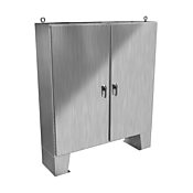 Корпус: 72 x 72 x 18 дюймов, напольное крепление, нержавеющая сталь 304 (PN# HN4FM727218SS)