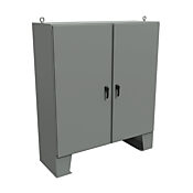 Корпус: 72 x 72 x 24 дюйма, напольное крепление, углеродистая сталь (PN# HN4FM727224)