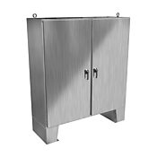 Корпус: 72 x 72 x 24 дюйма, напольное крепление, нержавеющая сталь 316 (PN# HN4FM727224S16)