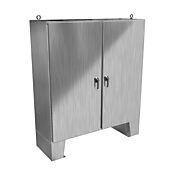 Корпус: 72 x 72 x 24 дюйма, напольное крепление, нержавеющая сталь 304 (PN# HN4FM727224SS)