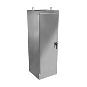 Корпус: 72 x 24 x 24 дюйма, отдельно стоящий, нержавеющая сталь 304 (PN # HN4FS722424SS)