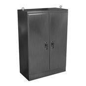 Корпус: 72 x 48 x 24 дюйма, отдельно стоящий, нержавеющая сталь 304 (PN # HN4FS724824SS)