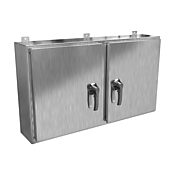 Корпус: 24 x 42 x 8 дюймов, настенное крепление, нержавеющая сталь 316 (PN# HN4WM24428S16)