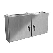 Корпус: 30 x 60 x 10 дюймов, настенное крепление, нержавеющая сталь 304 (PN# HN4WM306010SS)