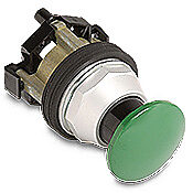 Кнопка 30 мм: без фиксации, зеленая (PN# HT8AEGF1Q1)