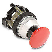 Кнопка 30 мм: без фиксации, красная (PN# HT8AER)