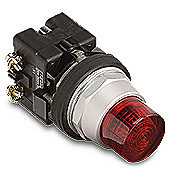 Кнопка 30 мм: без фиксации, красная (PN# HT8GBRV7)