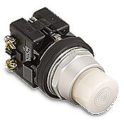 Кнопка 30 мм: без фиксации, белая (PN# HT8GBWV3)