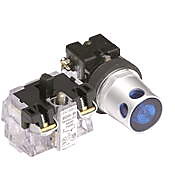 Кнопка 30 мм: без фиксации, синяя (PN# HT8GDBBV3)