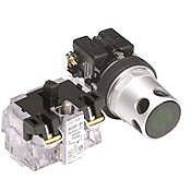 Кнопка 30 мм: без фиксации, зеленая (PN# HT8GDGBV3)