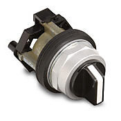 Селекторный переключатель: с пружинным возвратом справа, 30 мм, 2-позиционный, рукоятка (PN# HT8JNH3A)