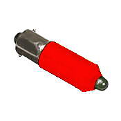 Лампа: сменная, светодиодная, красная, 24 В перем./пост. тока (PN# HT8LEDRF3)