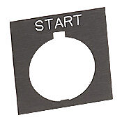 Табличка с легендой: «СТАРТ» (PN # HT8SP33)