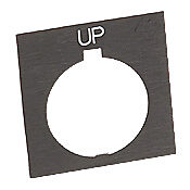 Табличка с легендой: 'UP' (PN # HT8SP35)