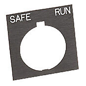 Табличка с легендой: «БЕЗОПАСНЫЙ ПУСК» (PN # HT8SP45)