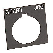Табличка с легендой: «START JOG» (PN # HT8SP46)