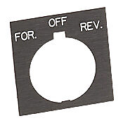 Легендарная табличка: «ЗА. ВЫКЛ. ОБР. (артикул HT8SP50)