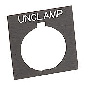 Табличка с легендой: 'РАЗЖИМ' (PN # HT8SP91)