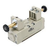 Воздушный электромагнитный клапан: 5-ходовой (PN# HVS-53E12)