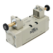 Воздушный электромагнитный клапан: 5-ходовой (PN# HVS-53E22)