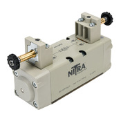 Воздушный электромагнитный клапан: 5-ходовой (PN# HVS-53P22)