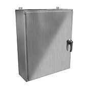 Корпус: 36 x 30 x 10 дюймов, настенное крепление, нержавеющая сталь 316 (PN# HW363010S16HK)