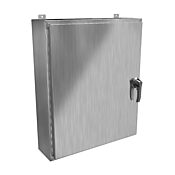 Корпус: 36 x 30 x 8 дюймов, настенное крепление, нержавеющая сталь 304 (PN# HW36308SSHK)