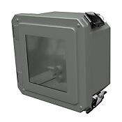 Корпус: 6 x 6 x 4 дюйма, настенное крепление, полиэстер, армированный стекловолокном (PN# HW-60604CHQRW)