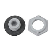 Заглушка Wiegmann Hole Plug: для отверстий под кабелепроводы 1/2 дюйма и 3/4 дюйма и отверстий для кнопок 22 мм или 30 мм в неметаллических корпусах (PN# HW-FGHP-PB-075)